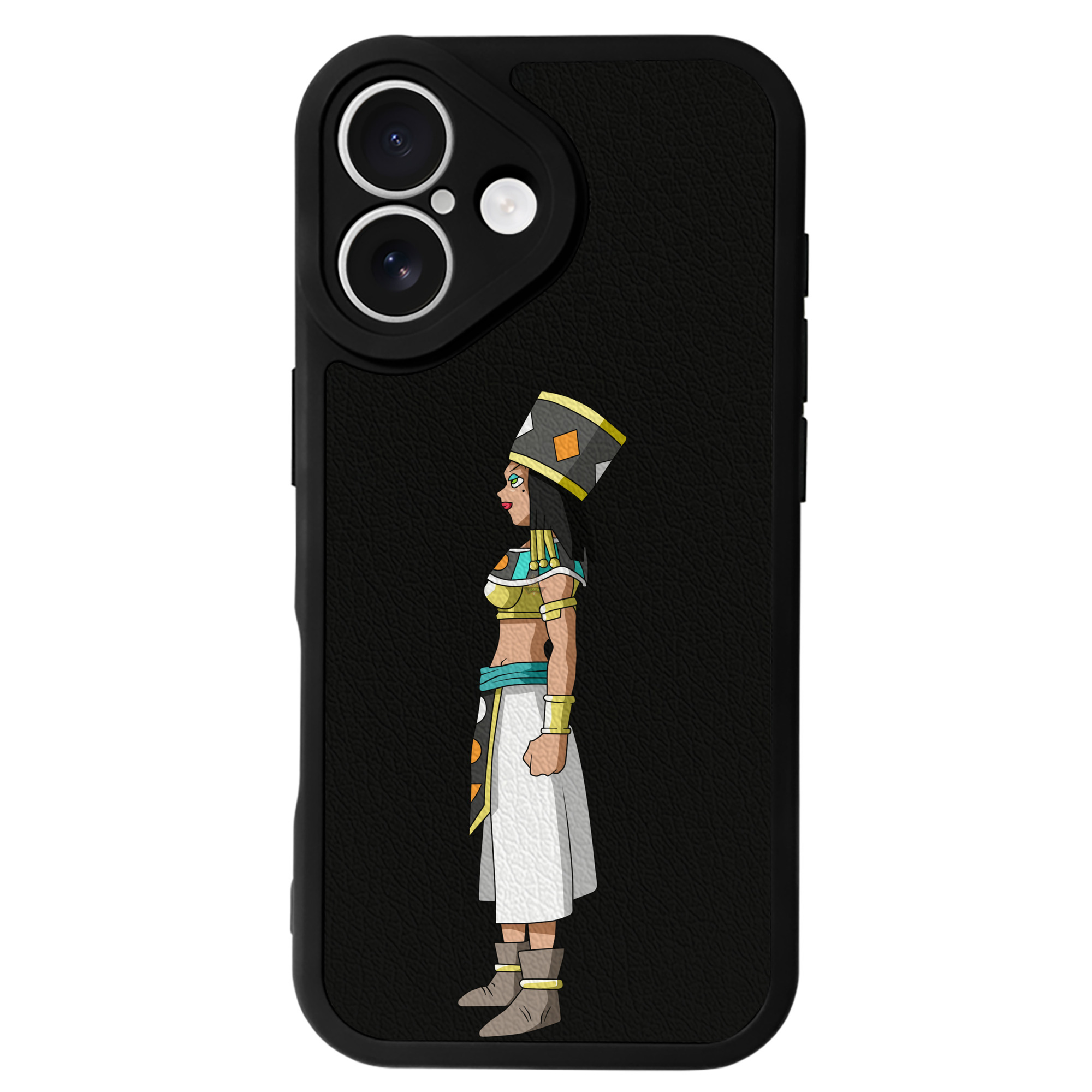 （画像用） ドラゴンボール DRAGON BALL 【iPhone 16シリーズ対応】シリコンスマホケース（レザー調） 材質：シリコン